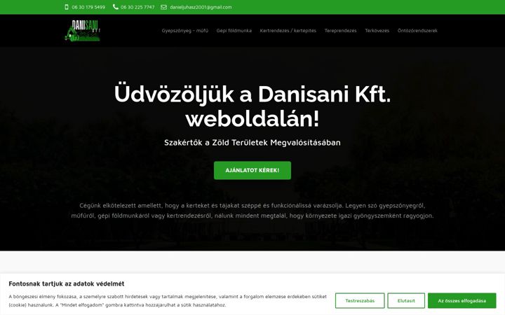 Zrzut ekranu danisani.hu