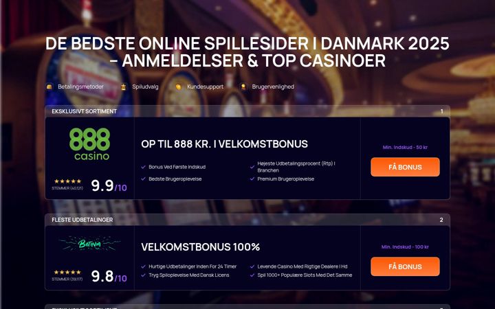 Skjermbilde av danishfreshslotsrating.com