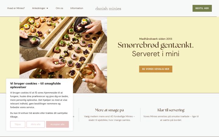 Screenshot di danishminies.dk