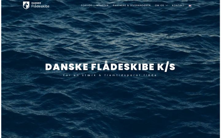 Screenshot of danishnavalvessels.dk