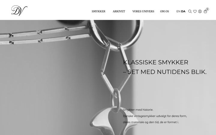 Screenshot of danishvintage.dk