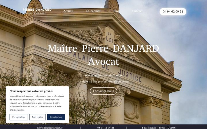 Zrzut ekranu danjard-pierre-avocat.fr