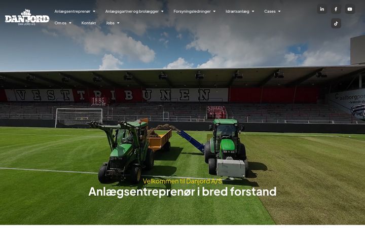 Screenshot of danjord.dk