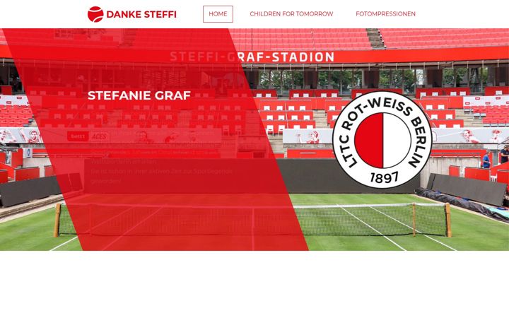Screenshot of danke-steffi.de