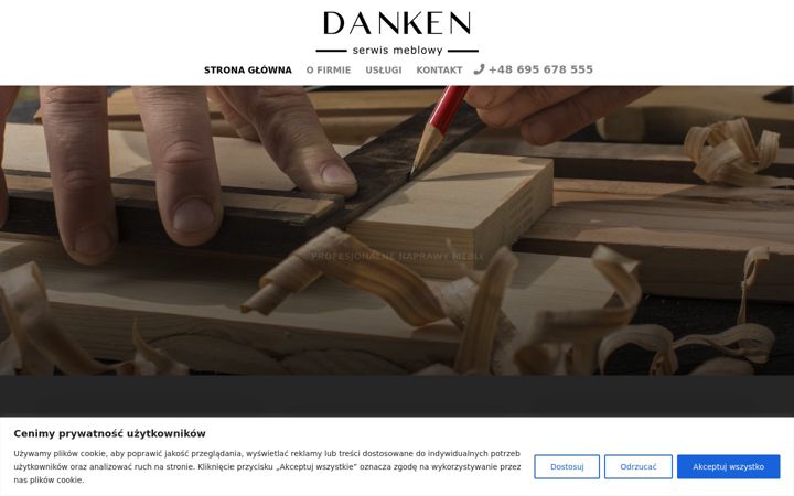 Screenshot of danken.com.pl