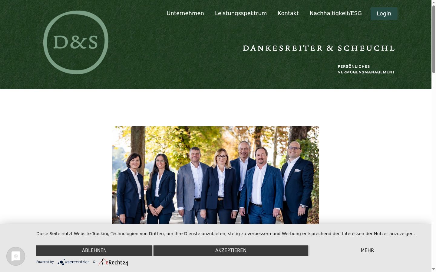 Screenshot van de toestemmingsbanner zoals getoond vóór enige interactie