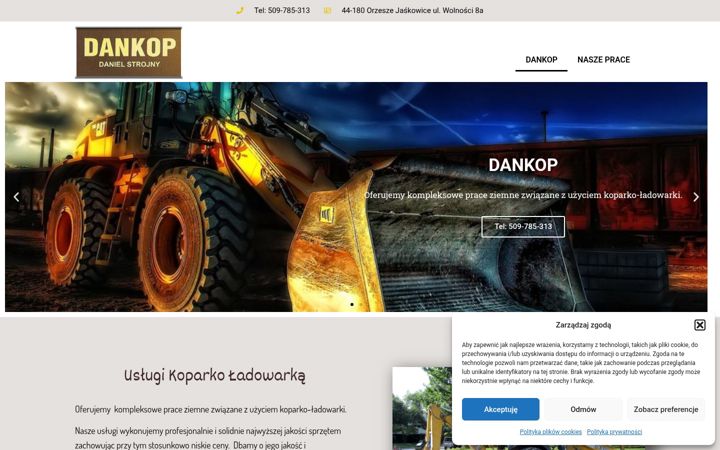 Screenshot of dankop.com