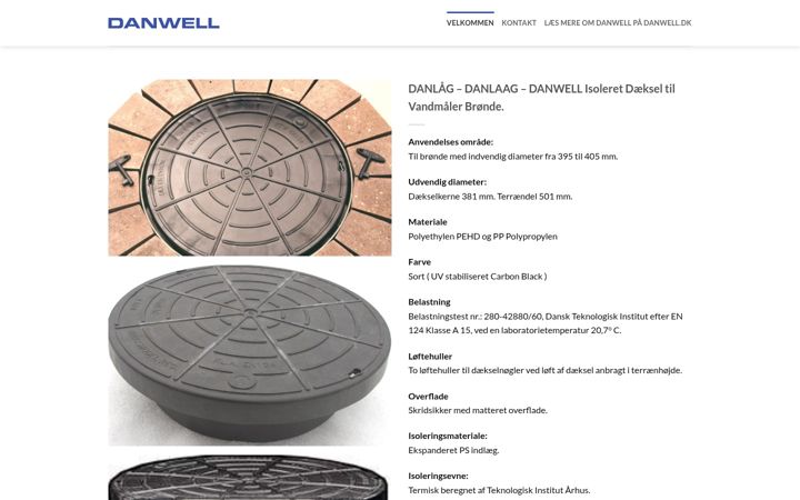 Screenshot of danlaag.dk