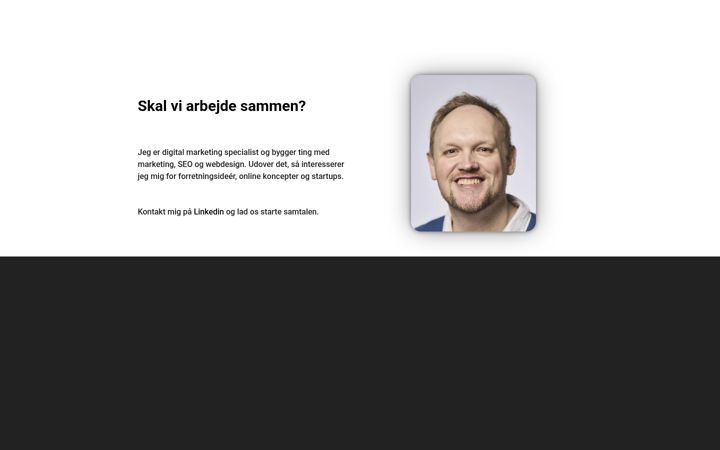 Screenshot di danlund.dk