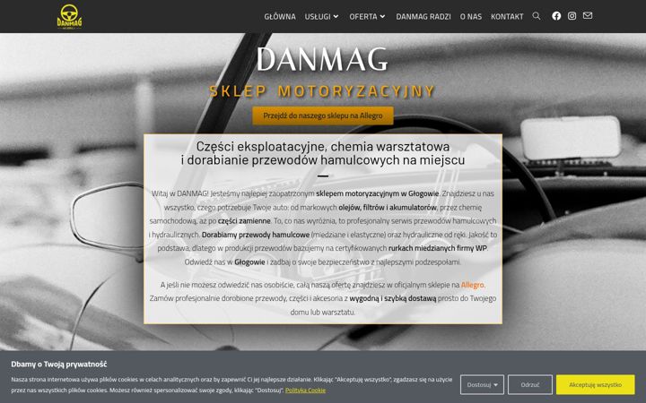 Screenshot of danmag.pl