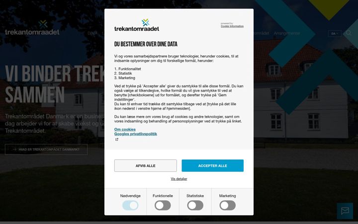 Screenshot di danmarksproduktionscentrum.dk