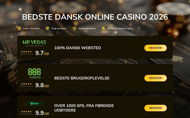 Screenshot of danmarktopslotsonn.com
