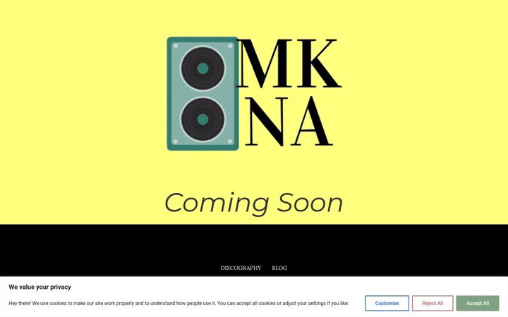 Screenshot of danmkna.com