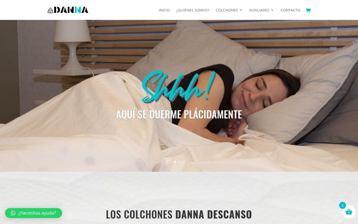 Screenshot of dannadescanso.com