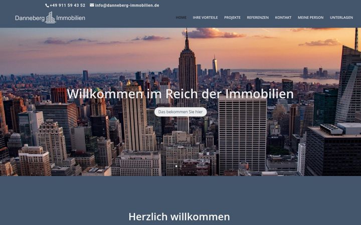 Screenshot of danneberg-immobilien.de