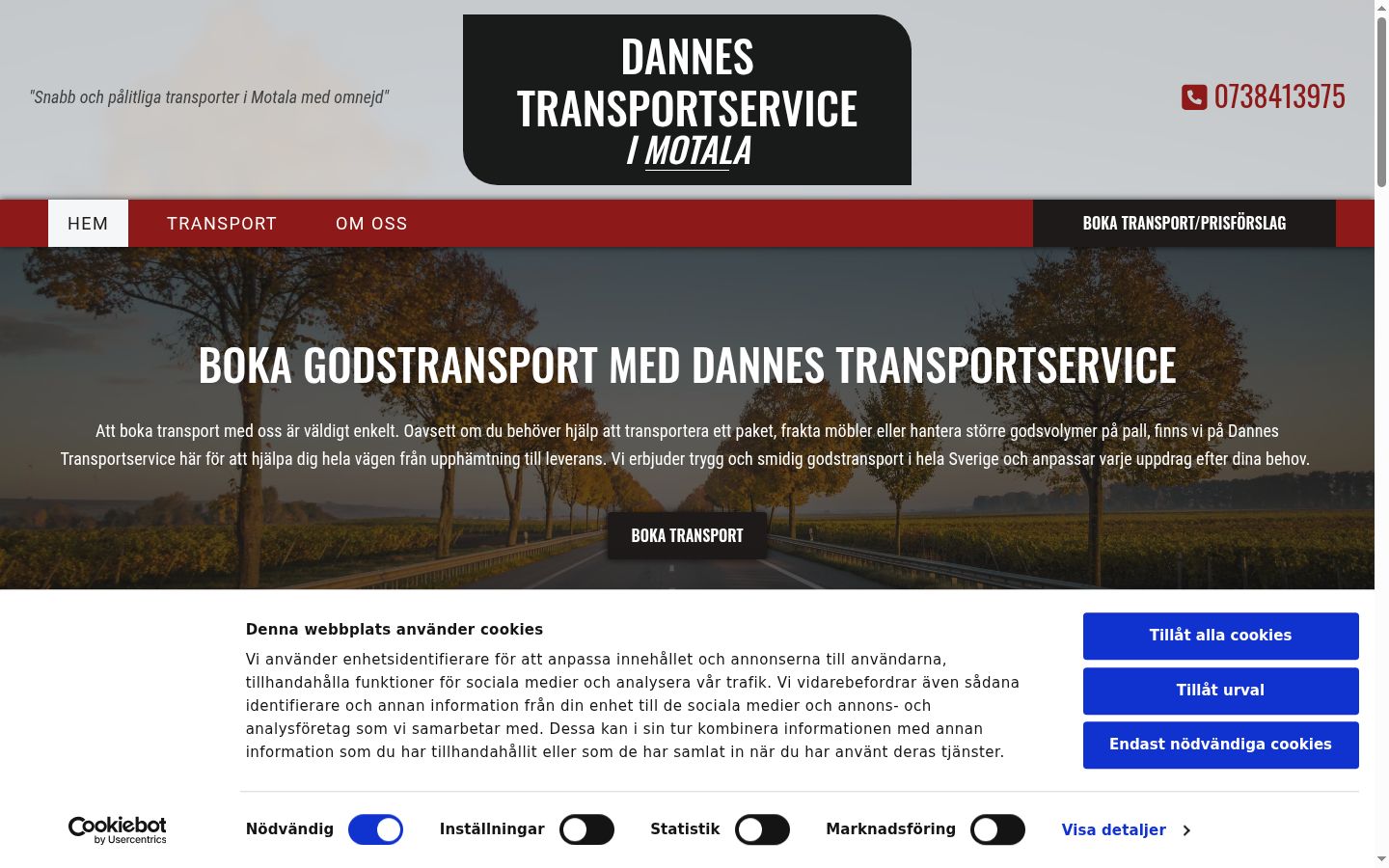 Sutikimo reklamjuostės, rodytos prieš bet kokią sąveiką, ekrano kopija