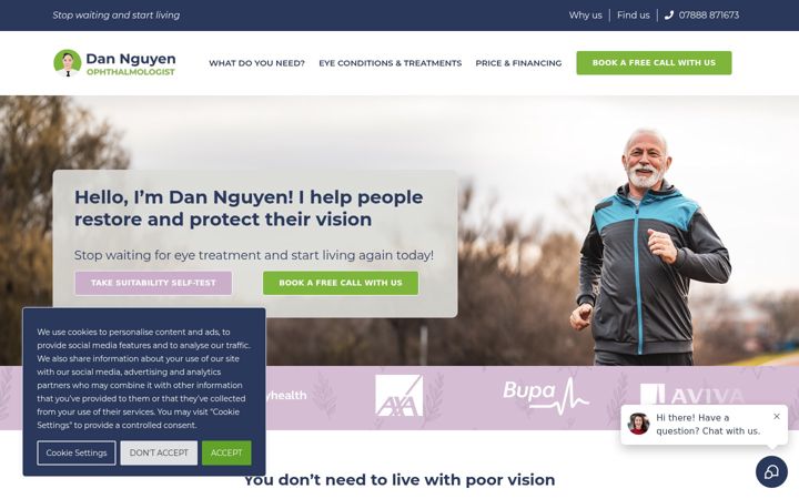 Screenshot von dannguyen.co.uk