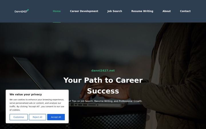 Screenshot of danni2427.net