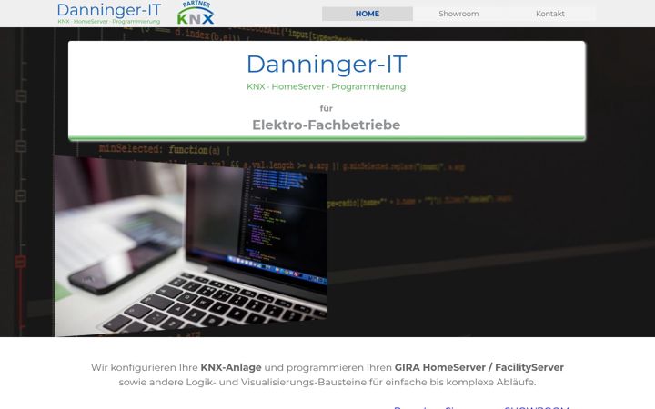 Screenshot of danninger-it.de