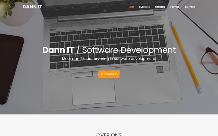 Skjámynd af dannit.nl