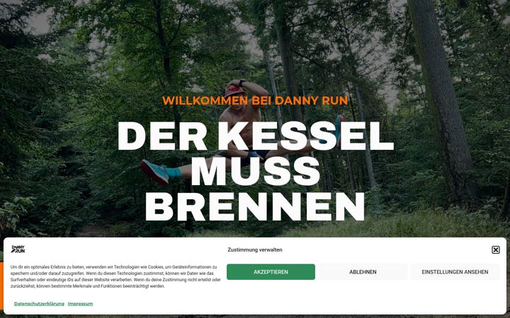 Screenshot of danny-run.de