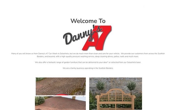 Screenshot of dannysa7.com