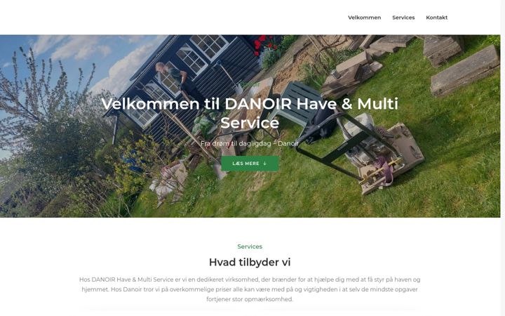 Screenshot von danoir.dk