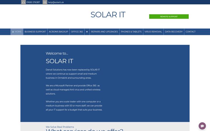Screenshot of danoli.com