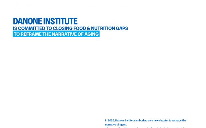 Screenshot of danoneinstitute.org