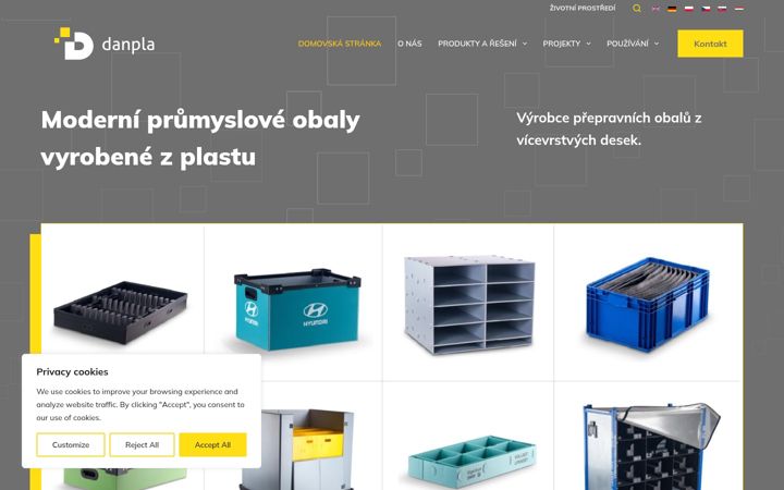 Zrzut ekranu danpla.cz