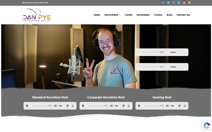 Screenshot of danpye.com