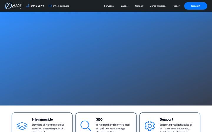 Screenshot of danq.dk