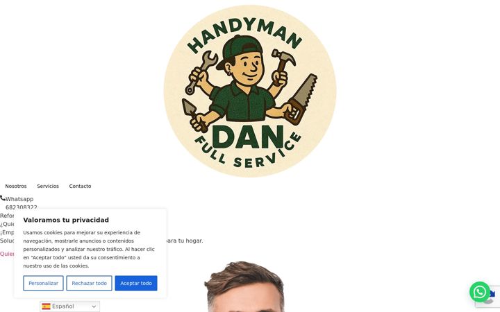 Captură de ecran a danreformatodo.es