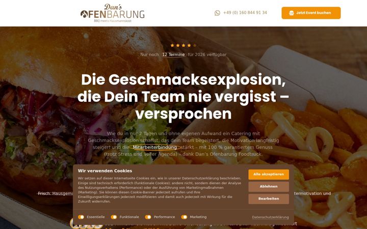 Screenshot of dans-ofenbarung.de