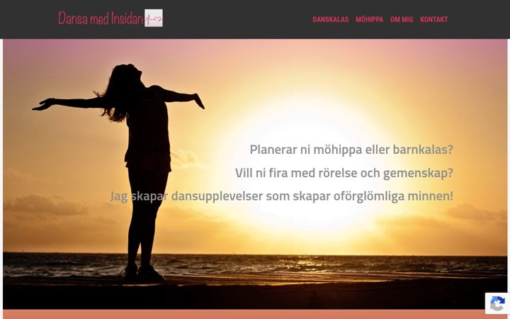 Screenshot of dansa-med-insidan.se