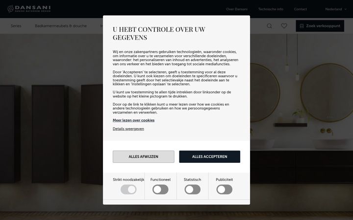 Skjámynd af dansani.nl
