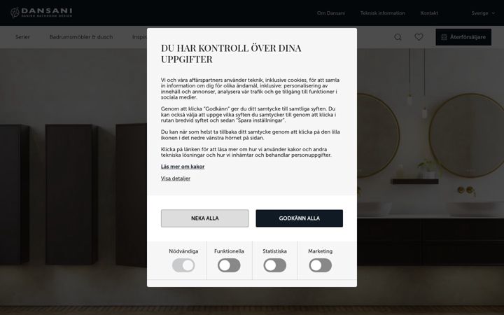 Screenshot of dansani.se