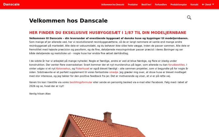 Screenshot of danscale.com