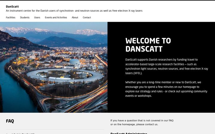 Screenshot of danscatt.dk