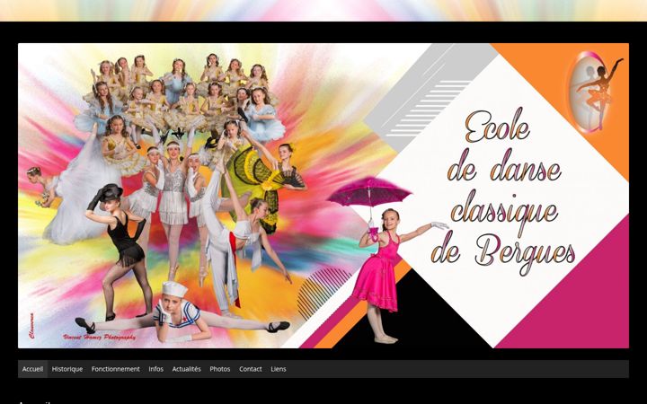 Zrzut ekranu dansebergues.fr