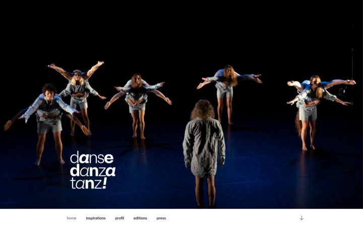 Screenshot of dansedanzatanz.ch
