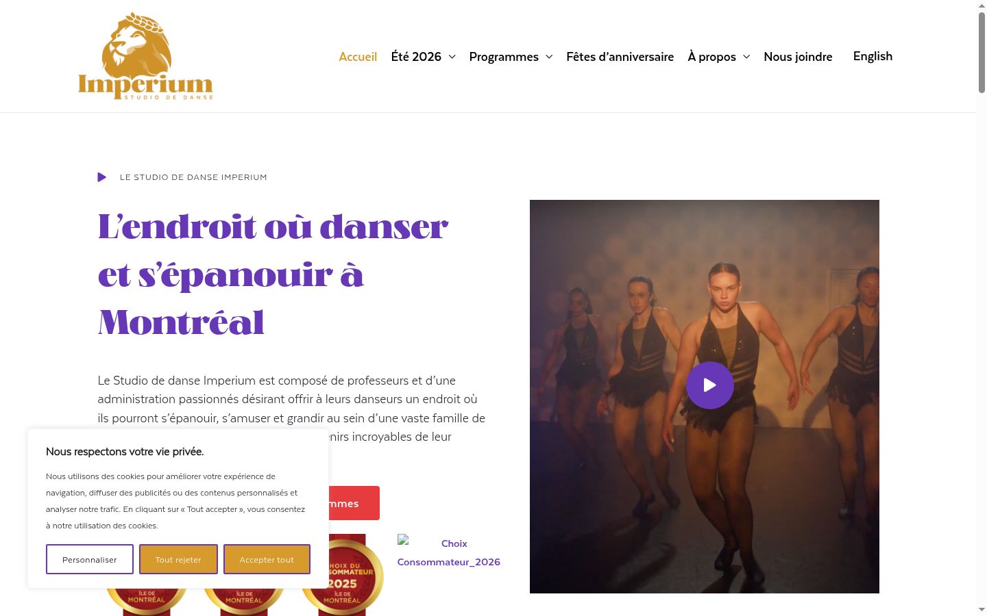 Sutikimo reklamjuostės, rodytos prieš bet kokią sąveiką, ekrano kopija