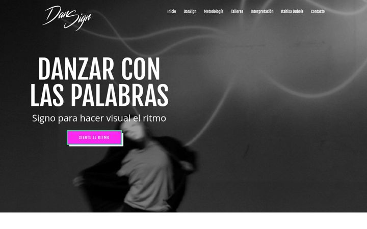 Screenshot di dansign.es