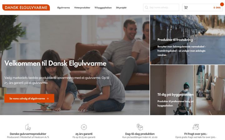 Skærmbillede af dansk-elgulvvarme.dk