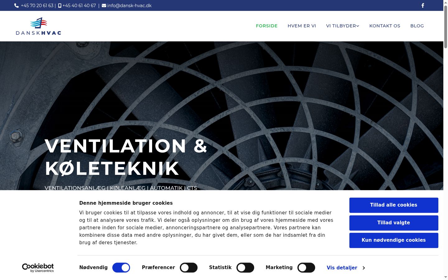 Screenshot tal-banner tal-kunsens muri qabel kwalunkwe interazzjoni