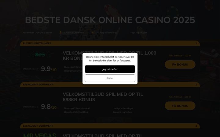 Screenshot of dansk-top-rtp-casinos.com
