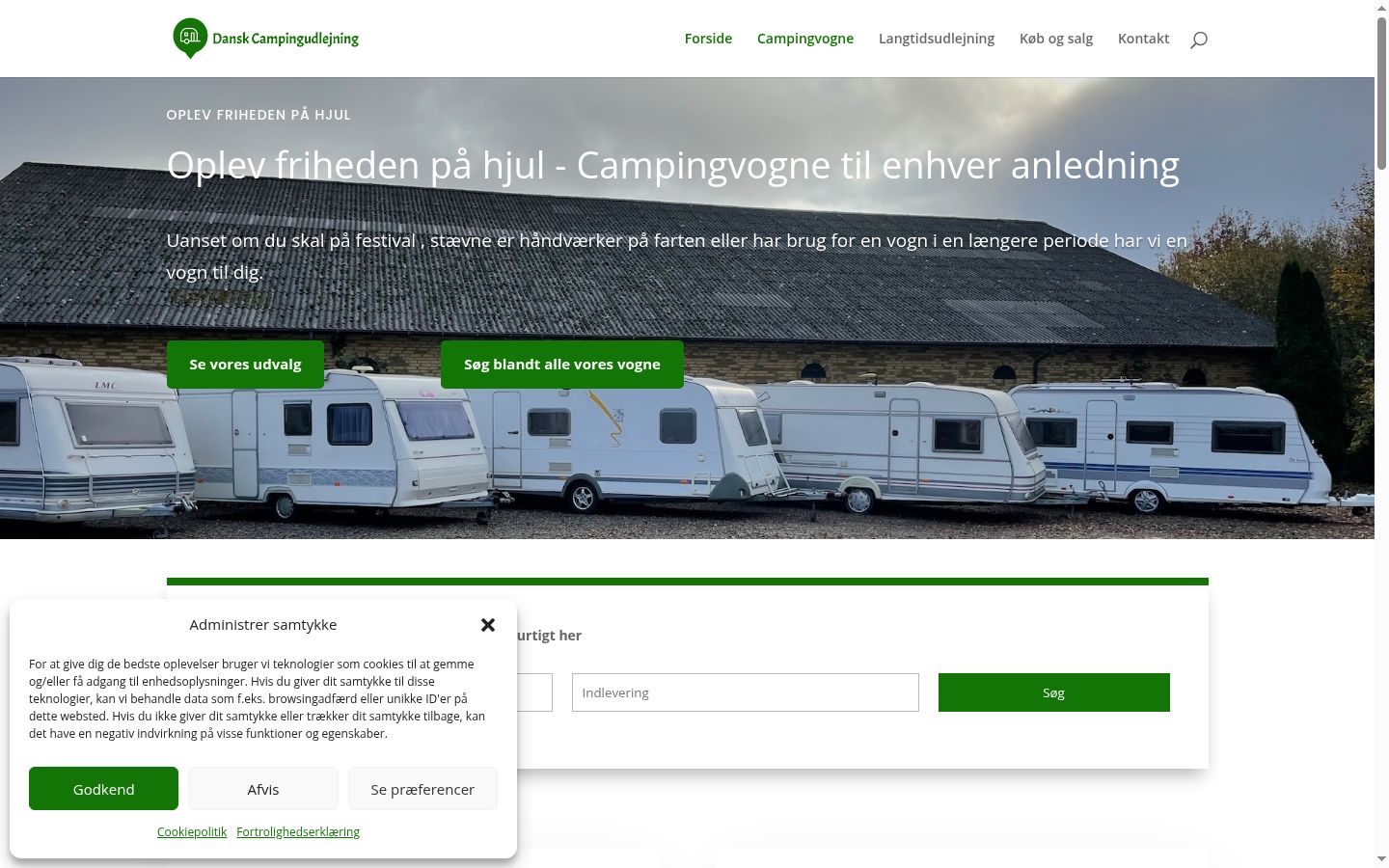 Screenshot tal-banner tal-kunsens muri qabel kwalunkwe interazzjoni