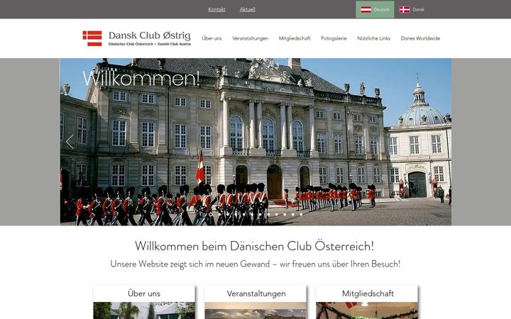 Screenshot of danskclub.at
