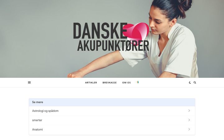 Screenshot von danske-akupunktoerer.dk