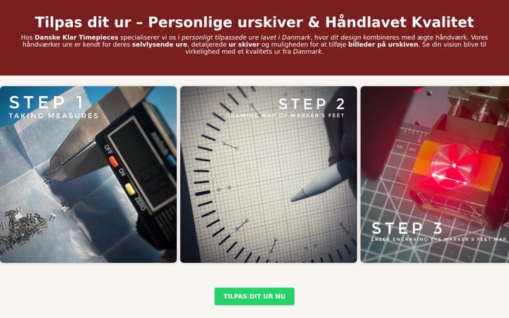 Screenshot von danskeklar.dk